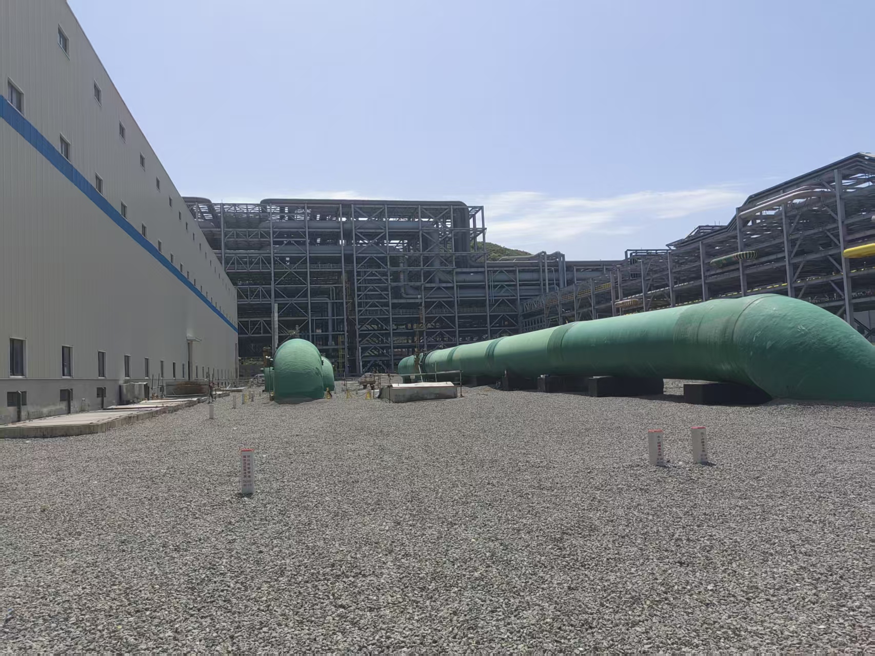 海水介质玻璃钢管道-浙石化炼化一体化项目(浙江省岱山县渔山岛项目基地)